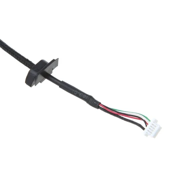 2 m Wytrzymała Nylonowa Wiklina Linia Kabel USB dla Myszy Kabel do logitech G9 G9X