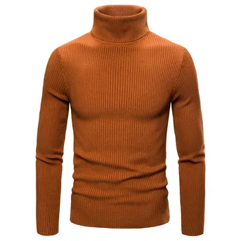 2022 Jesienno-zimowy męski Sweter z wysokim kołnierzem, Męska wersja Codziennego uniwersalny Sweter Swetry