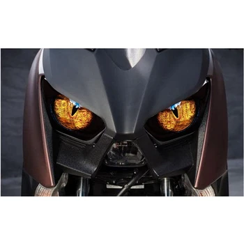 Akcesoria do motocykli, 4 przedmiotu, naklejki Ochronne dla reflektorów Yamaha Xmax 300 Xmax 250 2017-2018, 2 przedmiotu 01 i 2 przedmiotu 04