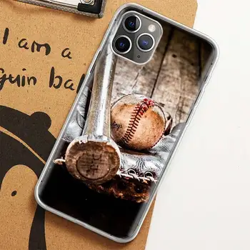 Baseball Telefon Apple iPhone 13 14 Pro Max 12 Mini 11 Etui X XS XR 8 Plus 7 6 6S SE 2020 5 5S Pokrowiec z delikatnym wzorem z TPU Fundas A