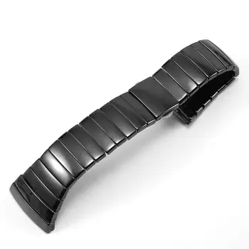 Ceramiczne watchband dotyczy akcesoriów do paska do zegarków z serii radar Sintra Silver Diamond 29 mm czarna ceramiczna łańcuch do godzin