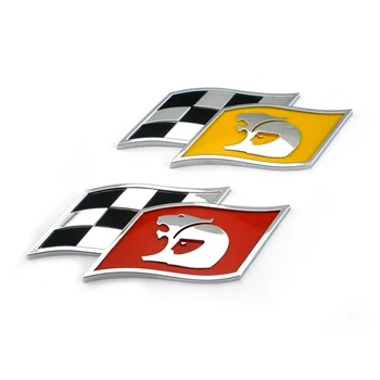 Chromowany Flaga Z Lwem Commodore Wagon Clubsport Gts ikonę Senatora naklejka z Tworzywa sztucznego Ikonę Holden HSV 3D Logo