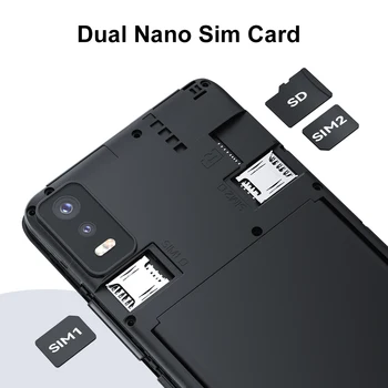 Cubot Note 8, Nowy smartfon, 16 GB wbudowanej pamięci (128 GB rozszerzonej), 3100 mah, Telefony komórkowe z systemem Android z dwoma kartami SIM 4G, 13-megapikselowy AI-kamera Face ID