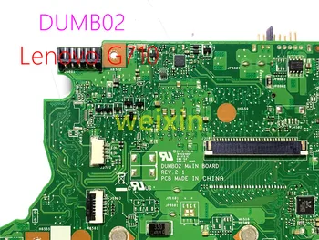Darmowa wysyłka Dla Lenovo G710 DUMB02 UMA płyta Główna REV: 2,1 płyta główna laptopa pracy