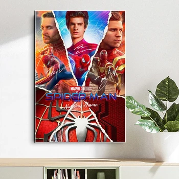 Disney Avengers Spider-Man Nie Ma Drogi Do Domu Film Plakat Drukowanie Marvel-Superbohater Retro Komiks Płótnie Obraz Ściany Książki O Sztuce Plac Zabaw Dla Dzieci Decor