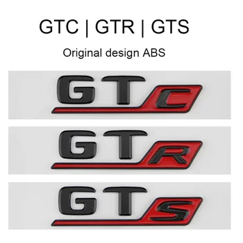 Długi Ikona R S C Logo dla Mercedes Benz AMG GT GT43 GT50 GTR GTS GTC C63S E63S GLC63S GLE63S Godło Stylizacji Samochodów Naklejka na Bagażnik