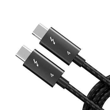 Kabel Thunderbolt 4 USB4 40 Gb/s USB Type C Type C PD 100 W 8 K Kabel Do transmisji danych USB-C Kabel Do