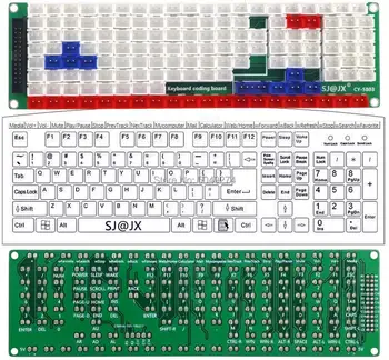 Koder klawiatury SSG komputera PC gier arcade koder klawiatury SSG z deską dany Regulator przycisku arcade z kablem