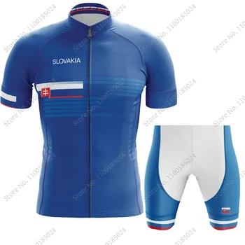 Koszulka reprezentacji Słowenii w Kolarstwie 2022 Zestaw Letniej Odzieży Rowerowej Koszulki Do Uiszczenia Roweru Strój Rowerowy Bib Szorty MTB Ropa Maillot