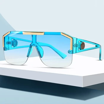 Luksusowe Przewymiarowany Okulary Przeciwsłoneczne Marki Designerskie Buty Z Wielkim Oprawce, Cieniowane Okulary Dla Kobiet, Modne, Wysokiej Jakości Okulary Oculos De Sol