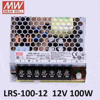 Meanwell LRS-100 zasilacz 5 v, 12 v, 24 v 36 v, 48 v 100 W zasilanie dc Oryginalny MW Tajwański marka LRS-100-24/12