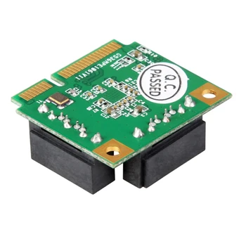 Mini PCI Express 2 Wewnętrznych dysków SATA III (6 Gb/s) RAID ASM1061R Mapa kontroler 2 porty SATA 3,0 6 Gb/s dysk SSD Karta rozszerzenia