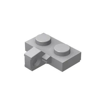 MOC bloki akcesoria części zamienne 1*2 cienkie cegły z jednostronnym przegubem DIY część 44567 60471 kompatybilny z klockami LEGO