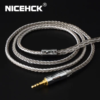 NiceHCK C16-4 16-Żyłowy kabel Posrebrzane 3.5/2.5/4.4 mm Wtyk MMCX/2Pin/NX7/QDC Gniazdo CCAC12 KZZSX TFZ QDC NX7/DB3 BL-03