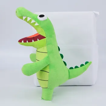 Nowe Korby Kawaii Duża Biała Pluszowe Zabawki Lalka Anime Cute Dziewczynka Krokodyl Dekoracji Pokoju Lalka Prezent Na Urodziny