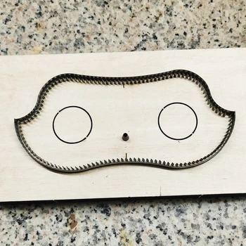Nowe okulary torba nóż formy DIY narzędzia do produkcji wyrobów skórzanych krajowy i importowany nóż obsługa ustawienia różnej grafiki
