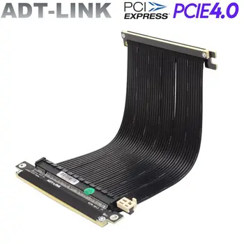 Nowy Kabel-adapter PCIe X16 do X16 GEN4 Przedłużenie karty Graficznej PCI Express 4.0 Dla płyty głównej ITX Podwozia A4 Mini PC-Etui