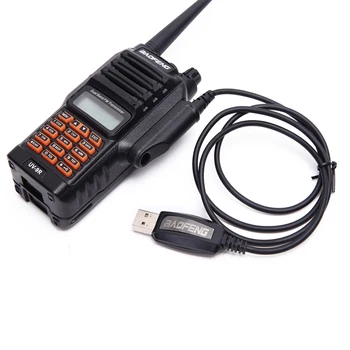 Oryginalny kabel USB do programowania Baofeng UV 9R Plus z CD-sterownik Do walkie talkie Pofung UV-XR A-58 UV-9R BF-9700 BF-A58
