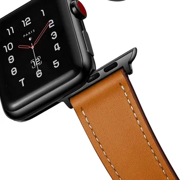 Pasek ze skóry Dla Apple watch band 44 mm 45 mm 41 mm Ultra 49 mm 40 mm 42 mm Akcesoria bransoletka correa mc series 8 3 4 5 6 SE 7