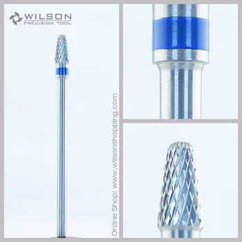 Przekrój - Standardowy (5000345) - ISO 190 - Wiertła z węglika wolframu - Wiertło do paznokci z węglika WILSON i zębów boraksu