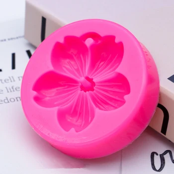 Przemysł spożywczy Silikonowa Forma Do Mydła 3D Kwiat Ciasto Czekoladowe Formy DIY Narzędzia Do Produkcji Mydła, Świece Formy Do Aromaterapii Ozdoby Dostawy