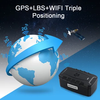 Samochodowy GPS Tracker LK209C 20000 mah 240 Dni W Trybie Gotowości Asset Tracker GPS Wodoodporny Magnes Lokalizator Spadek Uderzeniowa Alarm Dożywocie Darmową APLIKACJĘ
