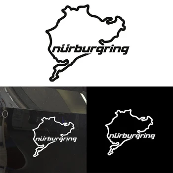 Stylizacja samochodów Wyścigowych Wyścigów Wyścig Nürburgring Kreatywne Modne Naklejki Na Okna
