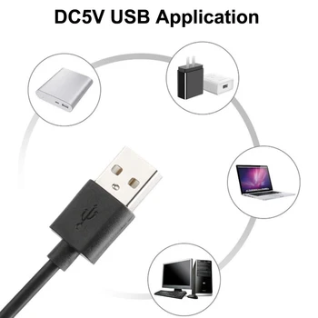 USB do WS2812B Indywidualnie Адресуемая Sprytna Taśma Led RGB DC5V 17 ZESTAW klawiszy Sterownika Blokada